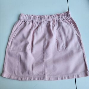 DASH Womens Mini Tennis Skirt Pull On Pockets Elastic Waist Cotton Rayon Sz S